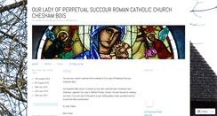 Desktop Screenshot of ourladyschurch-cheshambois.org